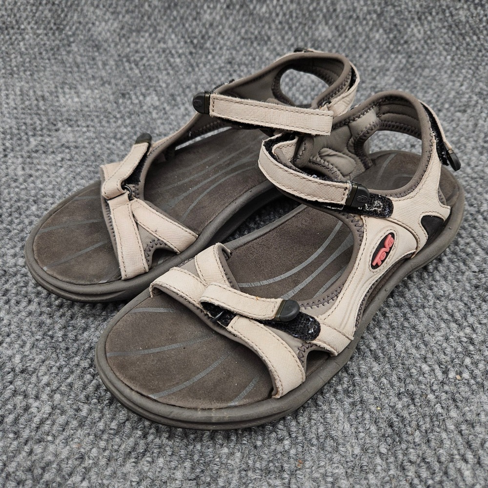 Teva Neota Women's 6.5 Tan Sandals Hiking Outdoor Athletic Sport Walking 4178